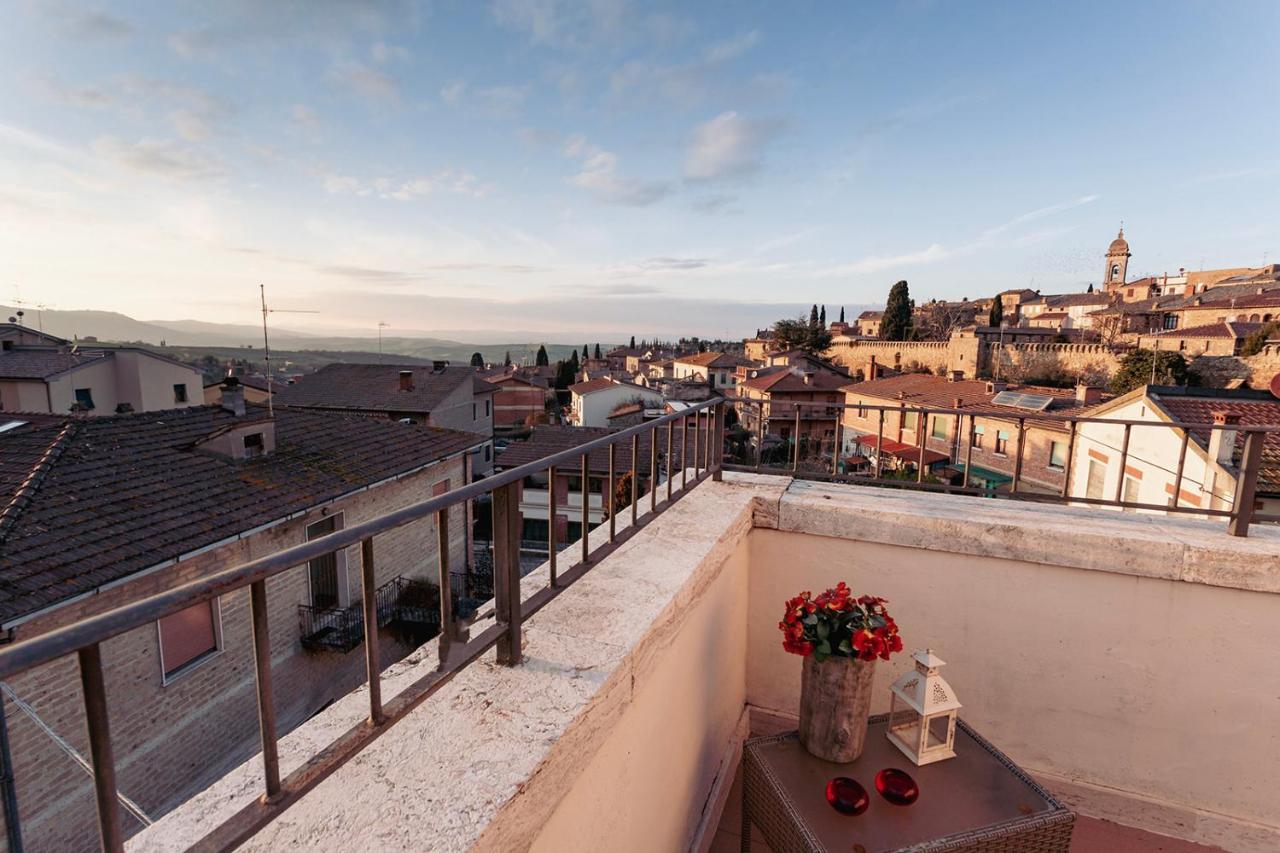 Apartmán Il Trabucco E La Terrazza Della Val D' Orcia San Quirico dʼOrcia Exteriér fotografie